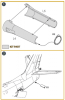 Clear Prop! CPA48055 F-86A engine exhaust endface for CP kits 1/48